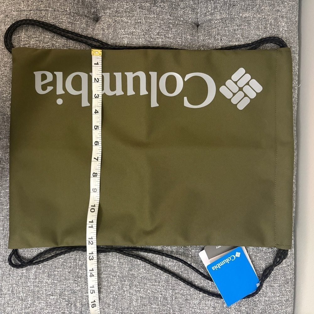 Columbia Olive Drawstring Backpack - Picture 2 of 3